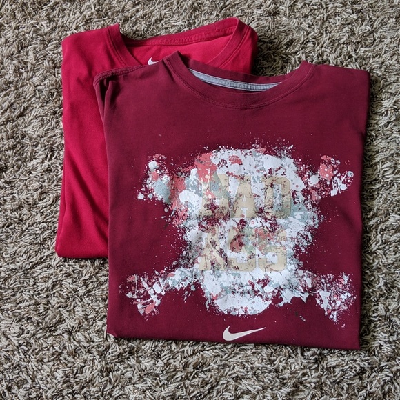 Nike Other - BOGO🎉 2pk Nike dri-fit red short sleeves